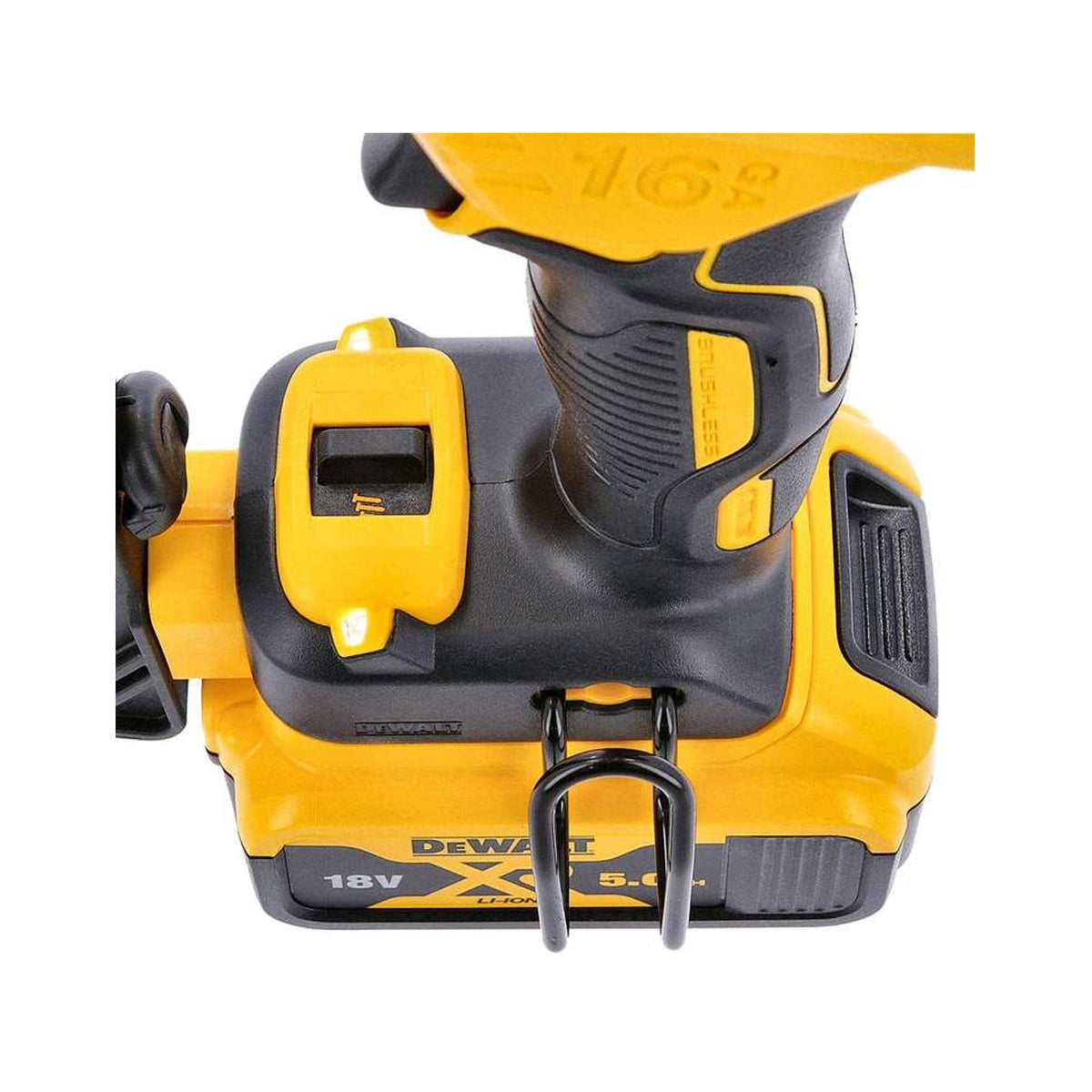DeWalt DCN660N 18V Brushless Second Fix Nailer with 1 x 4.0Ah Battery, Charger & 24" Bag - MonkeyTools