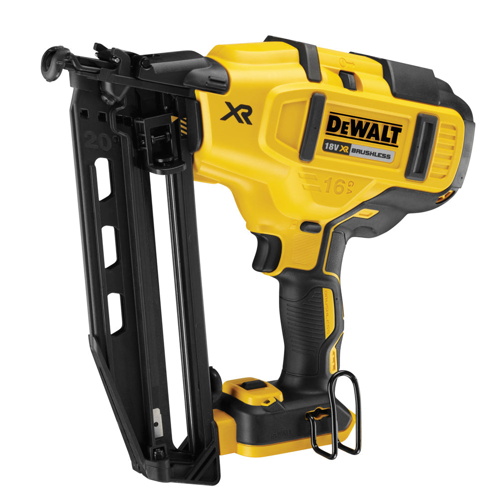 DeWalt DCN660N 18V Brushless Second Fix Nailer with 1 x 5.0Ah Battery Charger & 20" Bag - MonkeyTools