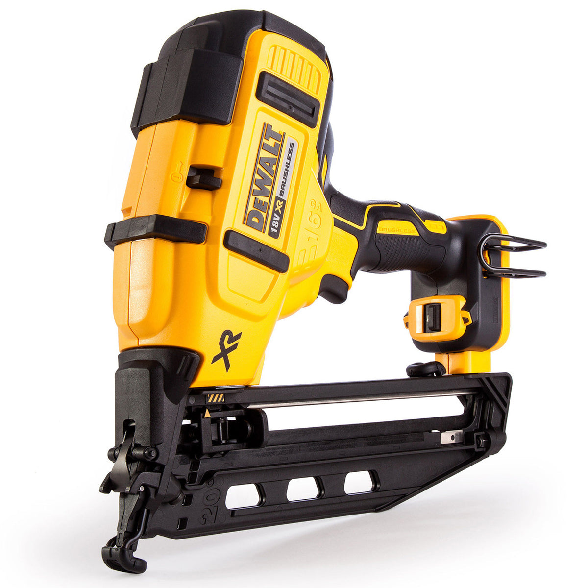 DeWalt DCN660N 18V Brushless Second Fix Nailer with 1 x 5.0Ah Battery Charger & 20" Bag - MonkeyTools