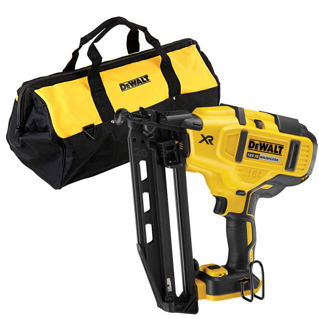 DeWalt DCN660N 18V Brushless Second Fix Nailer with 24" Bag - MonkeyTools