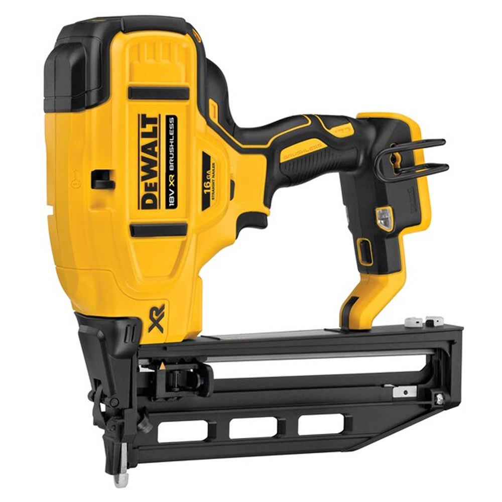 Dewalt DCN662N 18V XR Brushless 16Ga Second Fix Straight Nailer Body Only - MonkeyTools