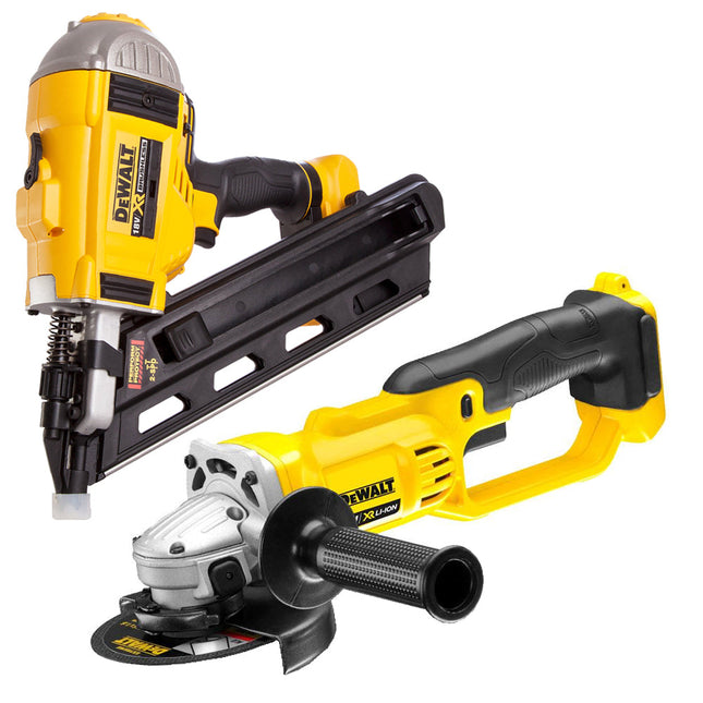 Dewalt DCN692N 18V 90mm Framing Nailer with Angle Grinder Body - MonkeyTools