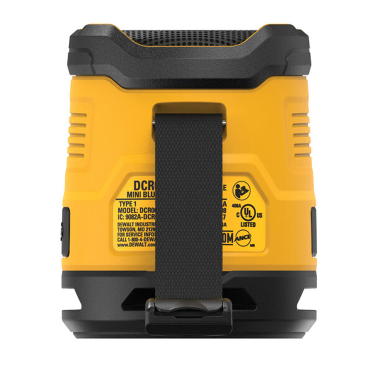 Dewalt DCR009 Rechargeable USB-C Compact Bluetooth Speaker - MonkeyTools