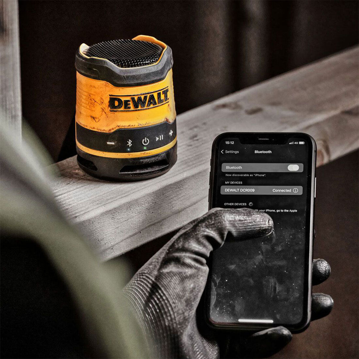 Dewalt DCR009 Rechargeable USB-C Compact Bluetooth Speaker - MonkeyTools