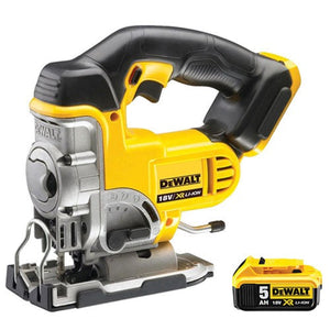 Dewalt DCS331N 18V Li-ion Cordless Jigsaw Body With 1 x 5.0Ah Battery - MonkeyTools