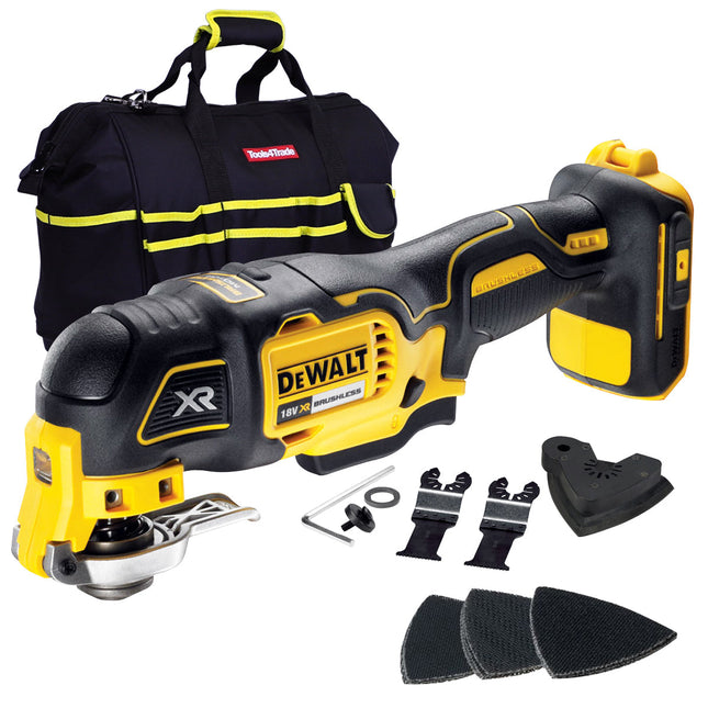 DeWalt DCS355N 18V Brushless Oscillating Multi-Tool with Bag - MonkeyTools