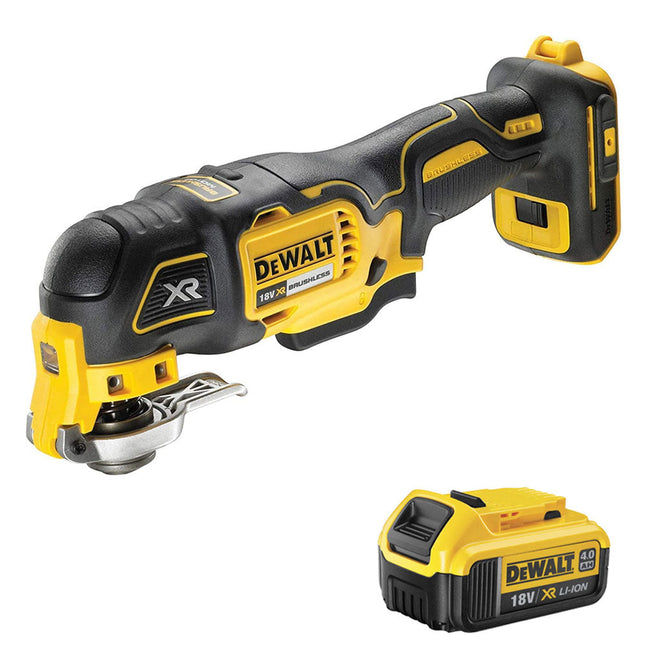 Dewalt DCS356N 18V Brushless Oscillating MultiTool with 1 x 4.0Ah Battery - MonkeyTools