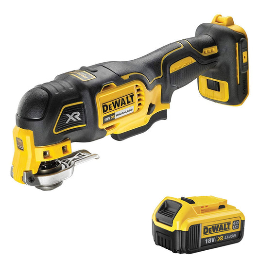 Dewalt DCS356N 18V Brushless Oscillating MultiTool with 1 x 4.0Ah Battery - MonkeyTools