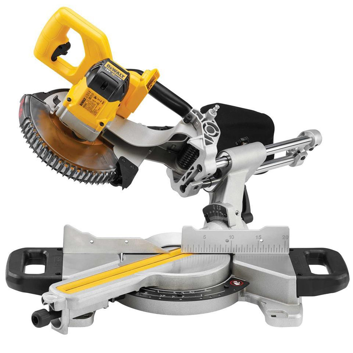 DeWalt DCS365M2 18V XR 184mm Mitre Saw with 2 x 4.0Ah Battery & Charger - MonkeyTools
