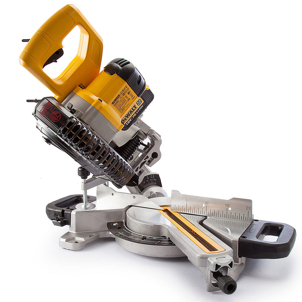 DeWalt DCS365M2 18V XR 184mm Mitre Saw with 2 x 4.0Ah Battery & Charger - MonkeyTools