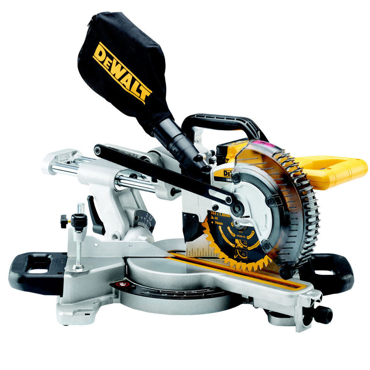 DeWalt DCS365N 18v 184mm XPS Slide Mitre Saw with Leg Stand - MonkeyTools