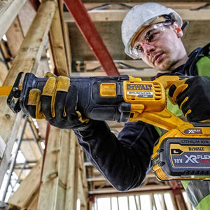 DeWalt DCS389T2-GB 54V XR FlexVolt Brushless Reciprocating Saw with 2 x 6.0Ah Batteries & Charger - MonkeyTools