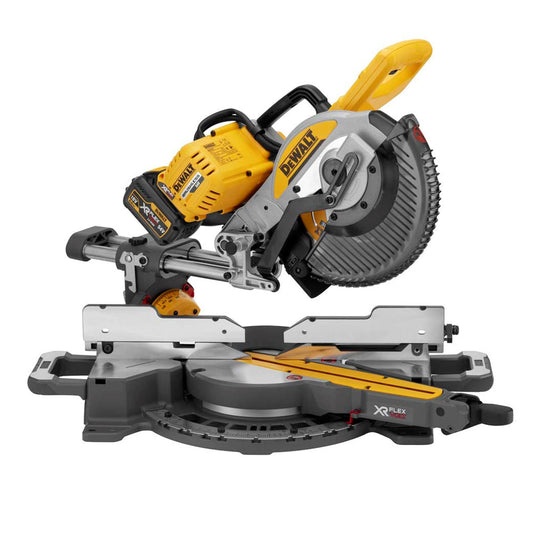 Dewalt DCS727T2-GB 54V XR Flexvolt Brushless Slide Mitre Saw With 2 x 6.0Ah Batteries Charger - MonkeyTools