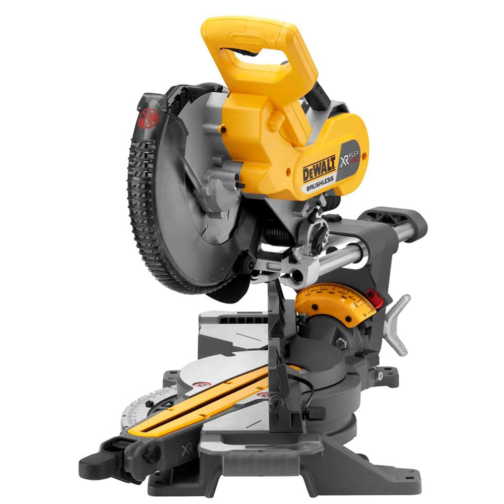 Dewalt DCS727T2-GB 54V XR Flexvolt Brushless Slide Mitre Saw With 2 x 6.0Ah Batteries Charger - MonkeyTools