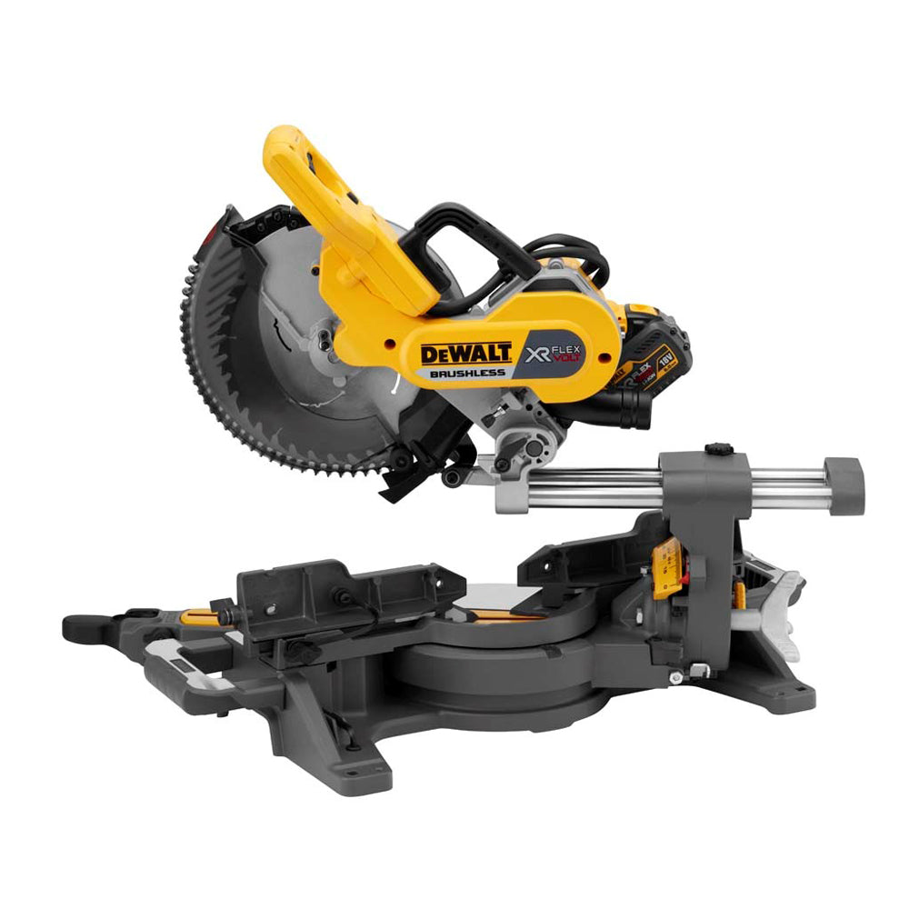 Dewalt DCS727T2-GB 54V XR Flexvolt Brushless Slide Mitre Saw With 2 x 6.0Ah Batteries Charger - MonkeyTools