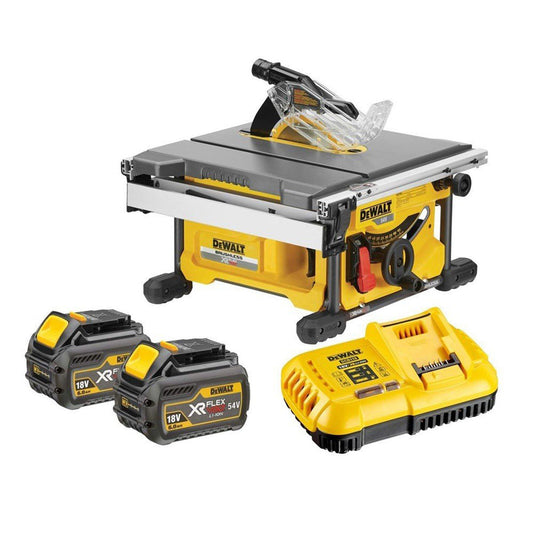 Dewalt DCS7485T2 54V Flexvolt 210mm Table Saw with 2 x 6.0Ah Batteries & Charger - MonkeyTools