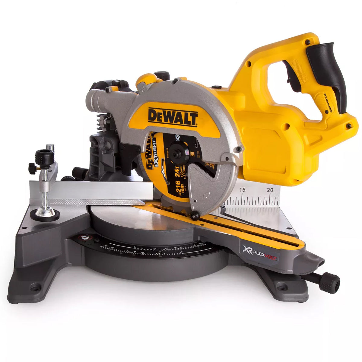 Dewalt DCS777N 54V XR Flexvolt Brushless 216mm Mitre Saw Body Only - MonkeyTools