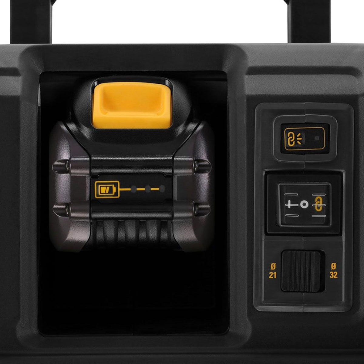 Dewalt DCV586MT2 54V Flexvolt M-Class Dust Extractor with 2 x 6.0Ah Batteries & Charger - MonkeyTools