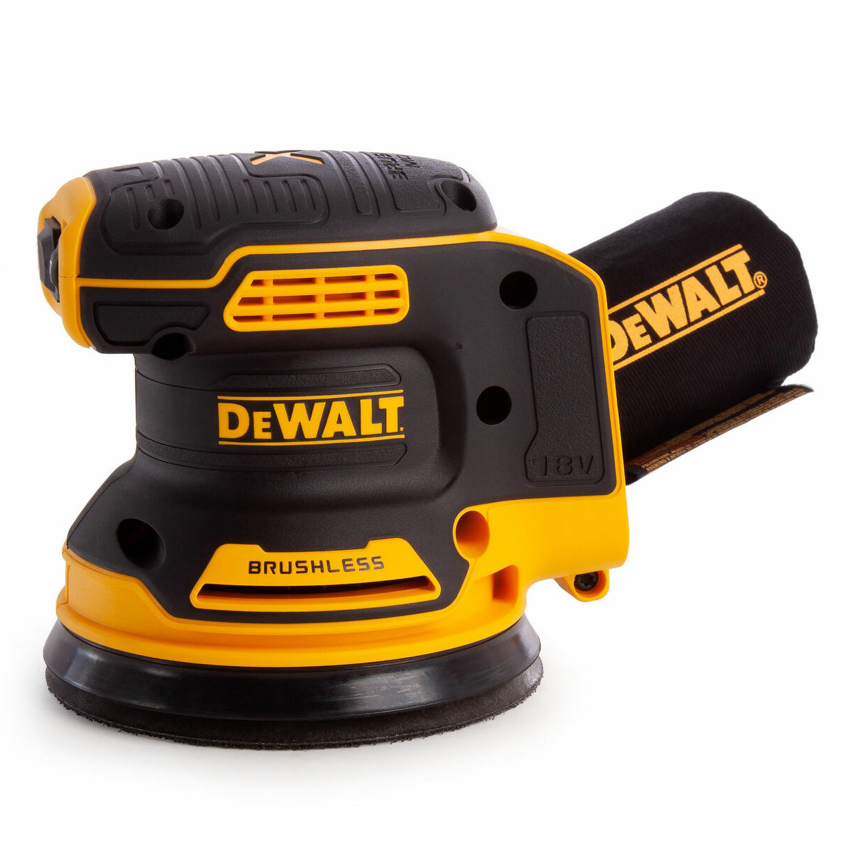 Dewalt DCW210N 18V Brushless 125mm Random Orbital Sander with 1 x 5.0Ah Battery - MonkeyTools