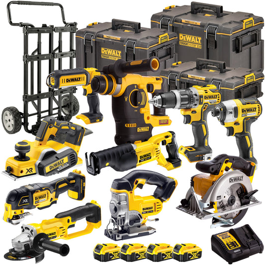 Dewalt DEWT4T10P4 18V 4 x 5.0Ah Batteries XR Li-Ion 10 Piece Toughsystem 2.0 Kit - MonkeyTools
