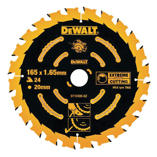Dewalt DT10301-QZ 165mm Extreme Framing Circular Saw Blade 40T - MonkeyTools