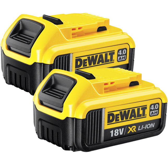 Dewalt Genuine DCB182 18V XR Li-ion 4.0Ah Battery Twin Pack - MonkeyTools