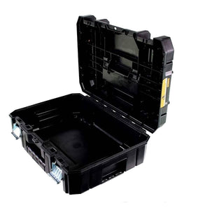 DEWALT 170703 X2 13.5L T-STAK II Twin Tool Case Empty 2pk Padlocked Lockable - MonkeyTools