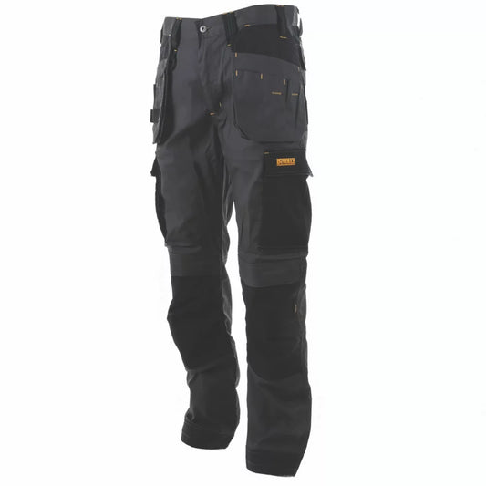 DEWALT BARSTOW HOLSTER WORK TROUSERS CHARCOAL GREY 30" W 31" L - MonkeyTools
