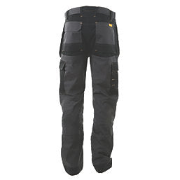 DEWALT BARSTOW HOLSTER WORK TROUSERS CHARCOAL GREY 30" W 31" L - MonkeyTools