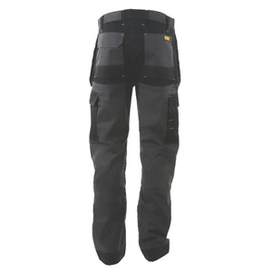 DEWALT BARSTOW HOLSTER WORK TROUSERS CHARCOAL GREY 32