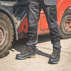 DEWALT BARSTOW HOLSTER WORK TROUSERS CHARCOAL GREY 34