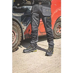 DEWALT BARSTOW HOLSTER WORK TROUSERS CHARCOAL GREY 36" W 31" L - MonkeyTools