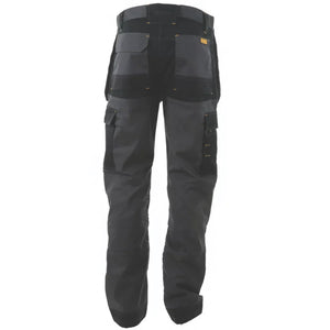DEWALT BARSTOW HOLSTER WORK TROUSERS CHARCOAL GREY 36