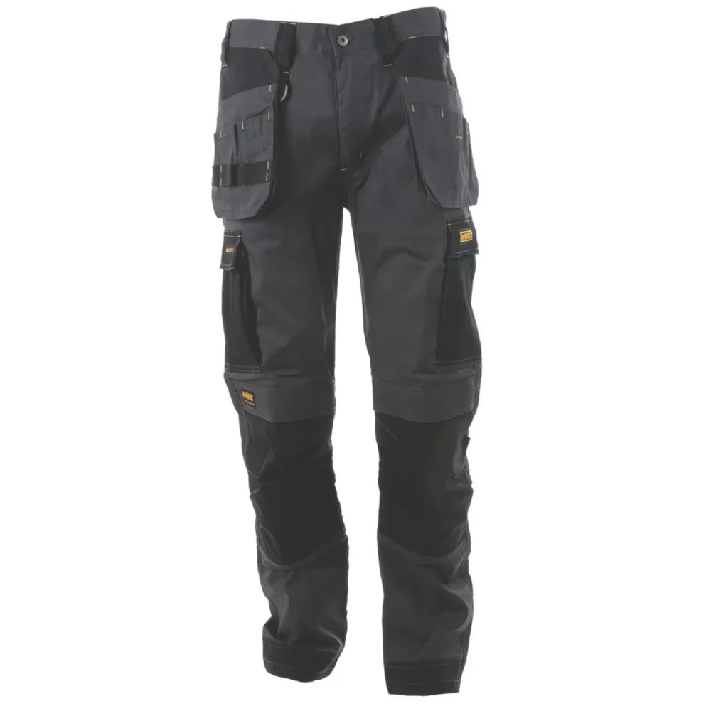 DEWALT BARSTOW HOLSTER WORK TROUSERS CHARCOAL GREY 40" W 29" L - MonkeyTools