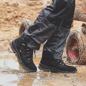 DEWALT CHALLENGER SAFETY BOOTS BLACK SIZE 10 - MonkeyTools
