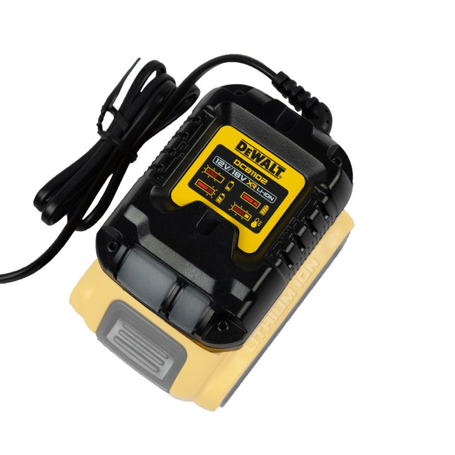 DEWALT DCB1102 COMPACT BATTERY CHARGER FOR 12V / 18V XR LI-ION BATTERIES - MonkeyTools