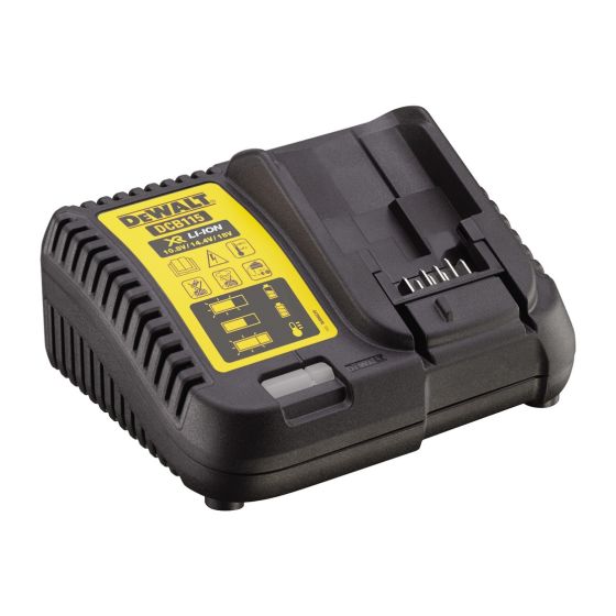 DeWalt DCB115 XR Multi Voltage Li-Ion Battery Charger 10.8v 18v Fast New DCB105 - MonkeyTools