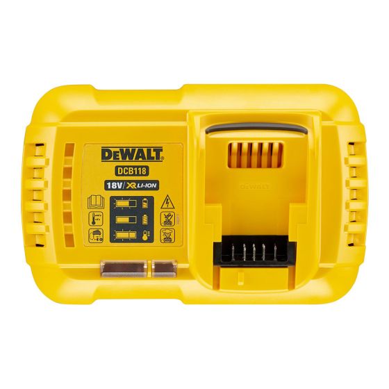 DEWALT DCB118 FAN COOLED FAST BATTERY CHARGER FOR 18V XR & 54V XR FLEXVOLT LI-ION BATTERIES - MonkeyTools