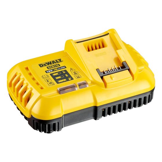 DEWALT DCB118 FAN COOLED FAST BATTERY CHARGER FOR 18V XR & 54V XR FLEXVOLT LI-ION BATTERIES - MonkeyTools