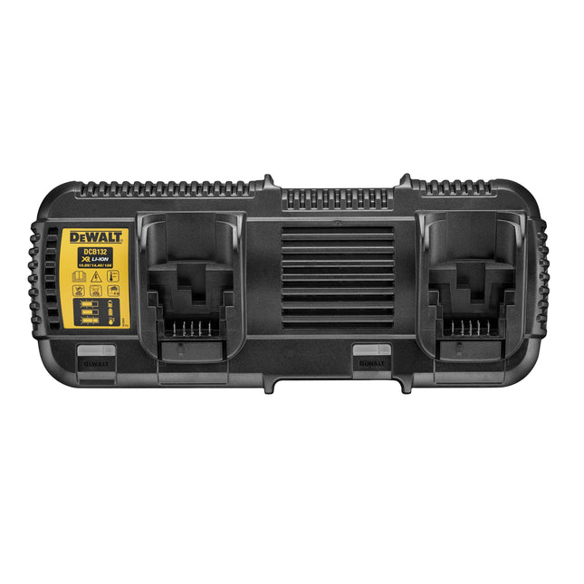 DEWALT DCB132 DUAL PORT TWIN BATTERY CHARGER FOR 10.8V, 14.4V, 18V XR & 54V XR FLEXVOLT LI-ION BATTERIES - MonkeyTools