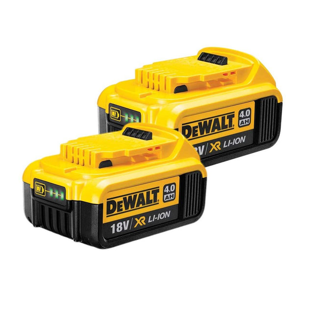 DEWALT DCB182X2 18V 4AH LI-ION XR SLIDE BATTERY TWIN PACK - MonkeyTools