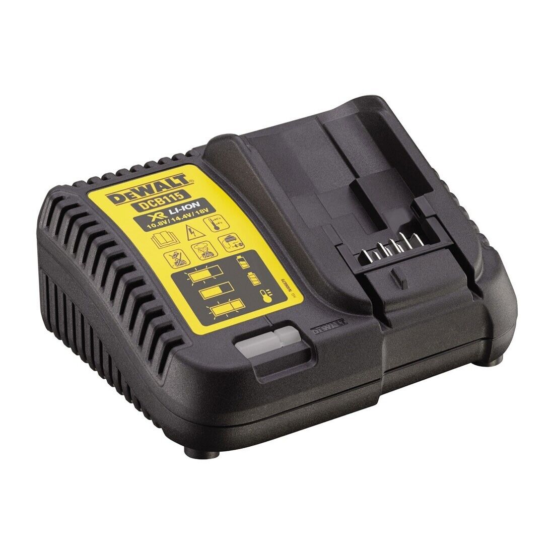 DeWalt DCB184 DCB115 2x 5Ah 18V XR Li-Ion Twin Battery Pack and Battery Charger - MonkeyTools