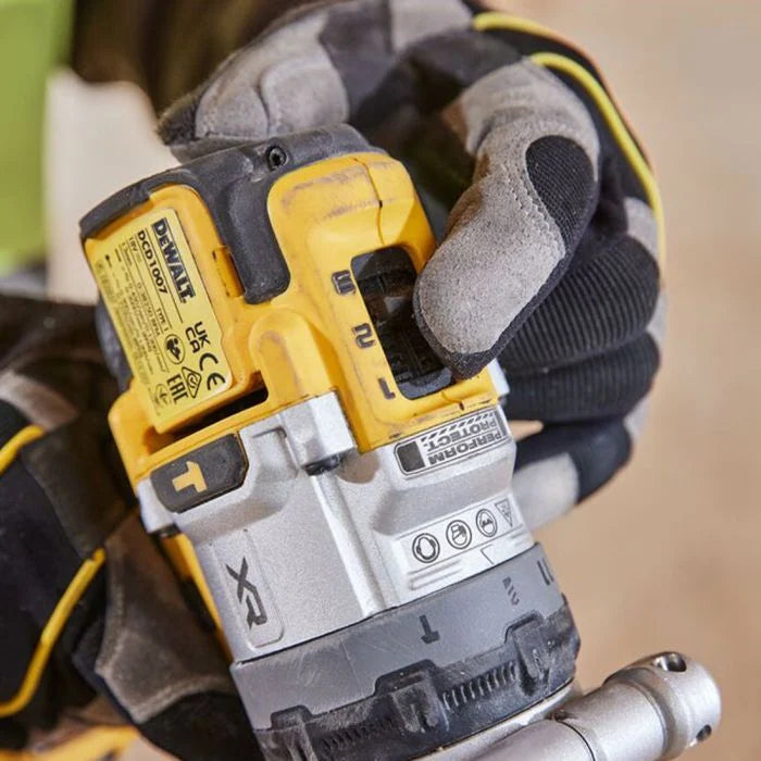 DeWalt DCD1007N-XJ 18v Brushless Combi Hammer Drill Body Only - MonkeyTools