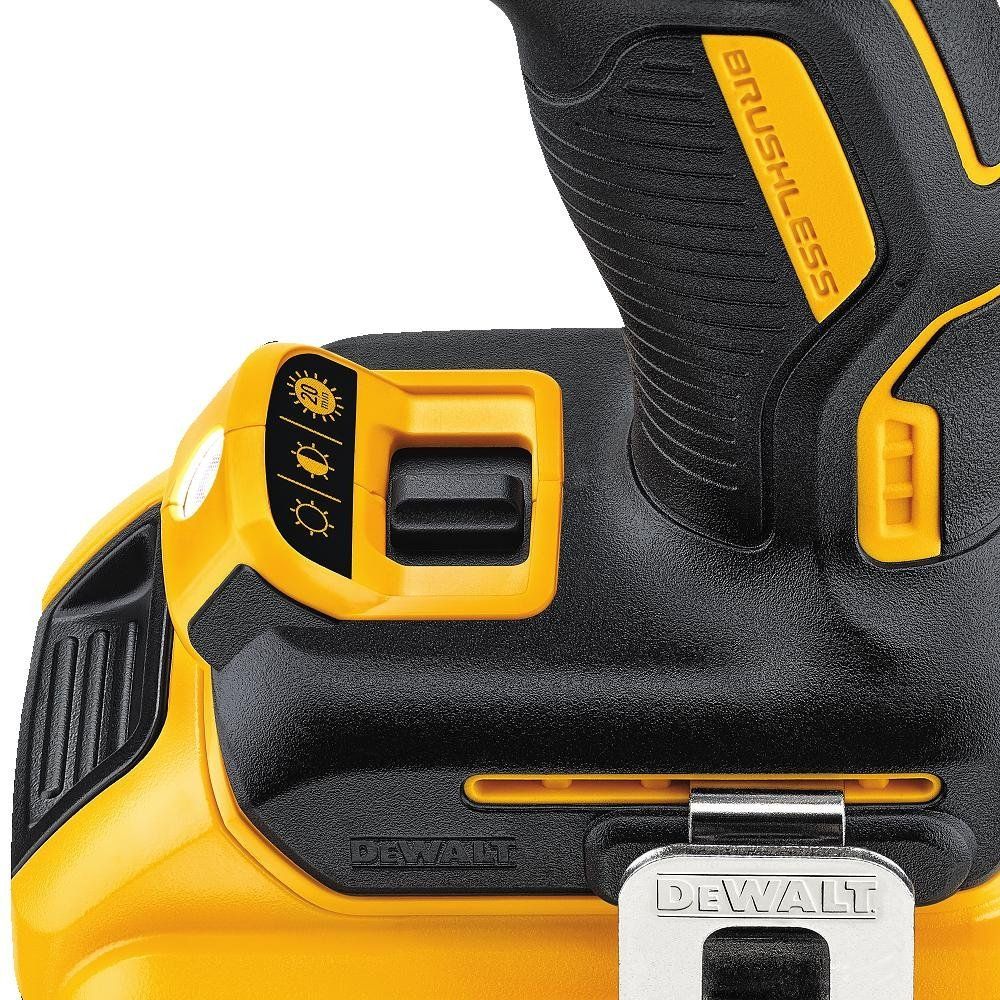 DeWalt DCD796N 18v XR Brushless Compact Combi Hammer Drill Naked Body Only - MonkeyTools