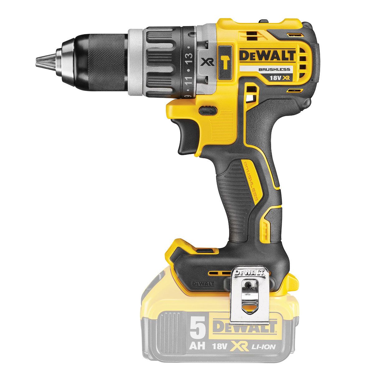 DeWalt DCD796N 18v XR Brushless Compact Combi Hammer Drill Naked Body Only - MonkeyTools