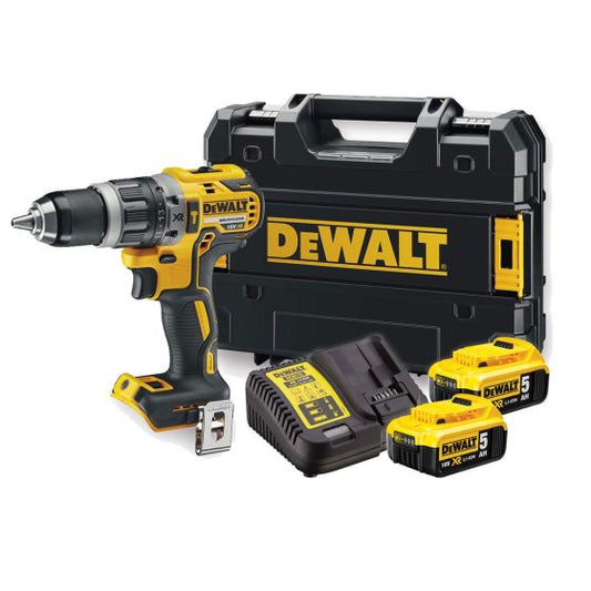 DEWALT DCD796P2 18V XR BRUSHLESS COMBI DRILL INC 2X 5.0AH BATTS - MonkeyTools