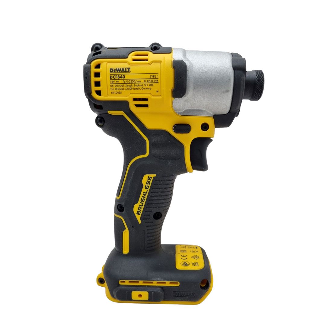 DEWALT DCF840N-XJ 18V XR BRUSHLESS COMPACT IMPACT DRIVER BODY ONLY - MonkeyTools