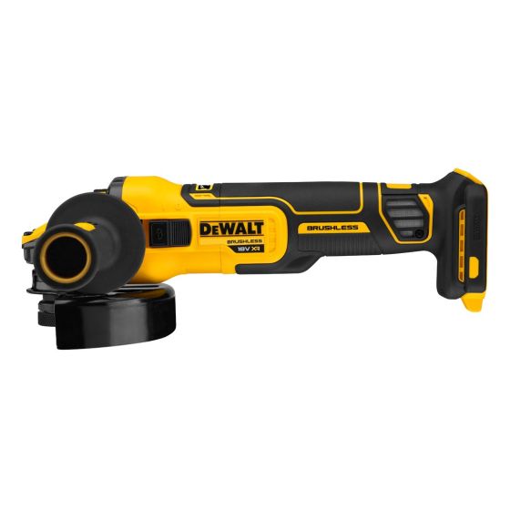 DEWALT DCG409NT 18V XR FLEXVOLT ADVANTAGE ANGLE GRINDER BODY ONLY IN TSTAK - MonkeyTools