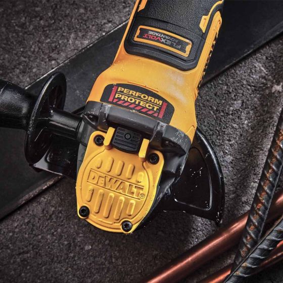DEWALT DCG409NT 18V XR FLEXVOLT ADVANTAGE ANGLE GRINDER BODY ONLY IN TSTAK - MonkeyTools