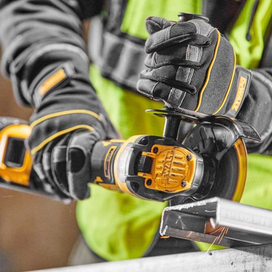 DEWALT DCG409NT 18V XR FLEXVOLT ADVANTAGE ANGLE GRINDER BODY ONLY IN TSTAK - MonkeyTools